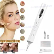 LCD Laser Skin Tag Freckle Wart Dot Mole Remover Pen Dark Spot Tattoo Removal
