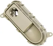 HAUAGEZWU Fit for Benz W218 Car Glove Box Handle Cover Lid Lock Fit for Mercedes CLS Class Toolbox Glove Boxes Cover Switch Replace CLS300(Dark Beige)