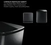 Bose TV Speaker Sound Bar for TV, Bluetooth Soundbar Speaker, Black