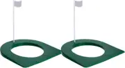 Golf Putting Cup with Flag, All-Direction Putt Cups, Indoor Little Putt Training