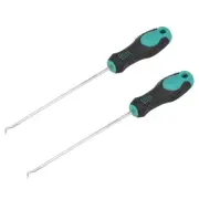 45 Degree Pick Hook 9.45" Puller Remover Removal Tool for Oil Seal/O-rings 2Pcs