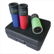 3-PC 1/2" Drive Spline Protective Wheel Socket Set KTI33303 Brand New!