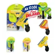 Grooming DeSheddings Tool Cats Dogs Brush Rake Comb Long Short Hair AU Stock