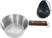 Wimnqie Camping Bowls for Hot Soup | Camping Bowl Cup | 2000ml Mixing Dinnerware Cutlery for RV Travel, and Backpacking