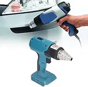 Topyond Cordless Heat Gun,3 Gear Rechargeable ABS Welding Gun, Portable Hot Air Tool for Wrap, Shrink Tubing, Crafting, and Packaging,Portable Heat Shrink Gun