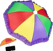 Solar Phone Umbrella,Phone Umbrella,Sun Shade Multipurpose Umbrella Phone Sun Shade Suction Cup Phone Umbrella | Practical Umbrella Phone Holder Stand Sun Visor for Most Smartphones, Random Color, 説明を