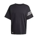 ADIDAS NEU C TEE IW0972 男 短袖 上衣 T恤 運動 經典 三葉草 寬鬆 棉質 簡約 黑白