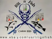 5 Mixed Color Floats Fishing Rigs for Pompano, Whitings, Corvina, Snappers, Etc