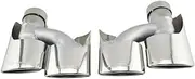 Rear Exhaust Muffler Tip Tip Compatible For Benz W164 ML Class 2010 2011 2012 2013 ML63 ML350 ML400 ML500 Vent Exhause TailTip