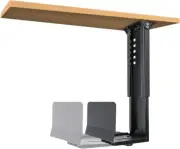 Desk PC Mount Holder Case CPU Desktop Tower Computer Bracket Under Table Pc Bra