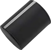 Mellisso Black Necktie Neck Tie Storage Case Travel Gift Box Cylinder Shape