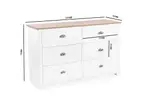 ADRIAN 6 Drawer Dresser.