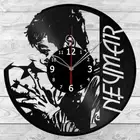 Vinyl Clock Neymar Vinyl Record Wall Clock Home Art Decor Handmade 3518