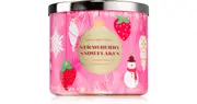 Bath & Body Works Strawberry Snowflakes Scented Candle 411g