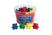 Learning Resources Bear Counters Set, Counting, Color Sorting Toy, Set of 80, Ages 3+