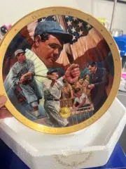 Babe Ruth Sultan Of Swat Royal Doulton Collector Plate 1995