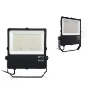 CROWN LIGHTING 150-250W LED Outdoor Floodlight - IP66 - SAA Plug - 6000K - ECO