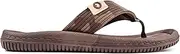 [Cartago] Mens Dunas Flip Flops Sandals Brown