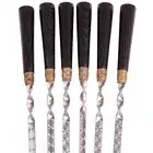 6 pcs Skewers ELITE stainless steel wood handle for mangal and grill 700x3x12 mm