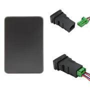 Switch Boss Red and Green LED Push Switch for Mitsubishi Triton (MQ MR) Pajero (QE QF) - Blank
