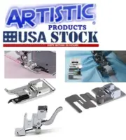 Elastic and Overlock & Adapter Foot Low Shank Snap-On