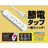 在飛比找PChome24h購物優惠-【KINYO】1開4插3孔3P插頭延長線1.8M6尺(