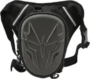 XTevu Motorcycle Leg Bag PVC Matte Drop Leg Pouch Multifunctional Motorcycle Waist Pack Drop Leg Bag Thigh Packs for Ourdoor