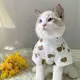 韓國ins貓咪衣服夏季薄款防掉毛布偶小奶貓可愛寵物狗狗貓貓衣服