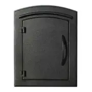 Qualarc Wall Mount Mailbox 12"Hx8.5"Wx16"D Manchester Non-Locking Column-Mount