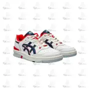 Comme Des Garcons SHIRT X Asics EX89 White Navy Blue Red 1201A981-100 Shoe
