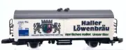 Z Scale Marklin Mini-Club 8600 Haller Lowenbrau Beer Car DB