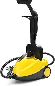 EHOME 1.8L Steam Cleaner Mop 18-in-1 igh Pressure Carpet Floor Window Steamer Handheld Home Cleaning Yellow