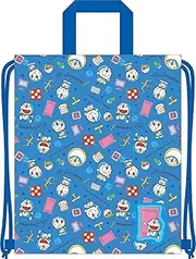 高波クリエイト KoohaCreate Takanami Create 120899 Doraemon Quilted Napsack (Gymnastics Bag/School Bag), Blue, H400×W335mm