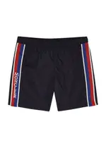 Moncler Kids Striped Shell Swim Shorts (12-14 Years) - Navy & Other - 12 Years 12 years