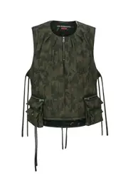 [Andersson Bell] Camouflage Padded Turtle Vest