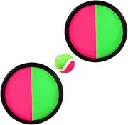 TOYANDONA 2 Pack Toss Catch Ball Toy Interactive Catch Game for Boys and Girls Outdoor Activity Toy Safe Fun Random Color