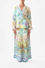 BOXY PYJAMA SHIRT JUST COASTING
