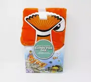 Jay Franco Plush & Playful Clown Fish Tail Nemo - New