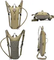 Roaring Fire Tactical Hydration Pack Water Rucksack Backpack with 3L BPA Free Hydration Water Bladder, Water Bag Backpack, for Cycling, Riding, Hiking, Trekking, Climbing, Outdoor,Camping