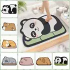 Panda Shaped Absorbent Floor Mat Non-Slip Toilet Carpet Cute Bathroom Rug Home