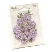 49 And Market Florets Paper Flowers-Thistle - 3 Pack