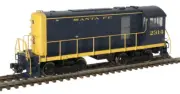 Atlas HO Scale Alco HH600/660 (LokSound/DCC) Santa Fe/ATSF (Blue/Yellow) #2314
