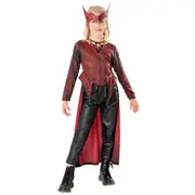 Scarlet Witch Marvel Dr Strange Multiverse Costume - Child