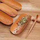 Chinese Tea Tool Set Portable Tea Scraper Cha Ze Bamboo Teaspoon Set Home