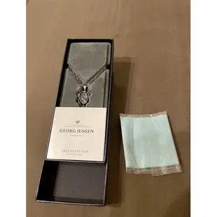 ☆ CLASSY ☆ 全新 GEORG JENSEN 喬治傑生 2015 年度寶石項鍊 拉長石