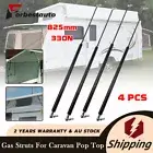 4pcs Gas Struts 825mm x 330N For Caravan Pop Top Jayco Coromal Match 7645WI AU