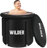 Wilder Ice Bath Cold Plunge – 86 Gallon Portable Ice Bath Tub for Recovery and Cold Water Therapy – Triple Insulated