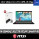 Office 2021★【MSI】15.6吋i9 高效輕薄筆電(Modern 15 H/i9-13900H/16G/1TB SSD/W11/C13M-093TW)