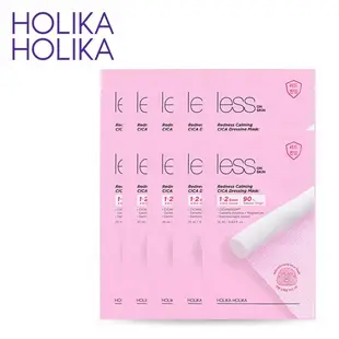 Holikaholika Less On Skin Redness Calming Cica 敷料面膜 10 張/韓國化