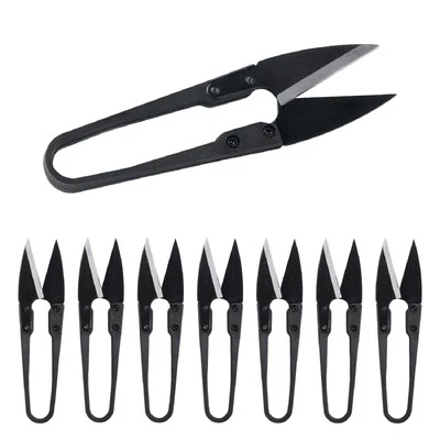 8Pcs 4 Inch Bonsai Pruning Scissors, Bud And Leaves Trimmer Yarn Thread Cutte...